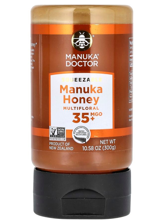 Manuka عسل مانوكا متعدد الأزهار قابل للعصر MGO 35+ 10.58 أونصة (300 جرام)