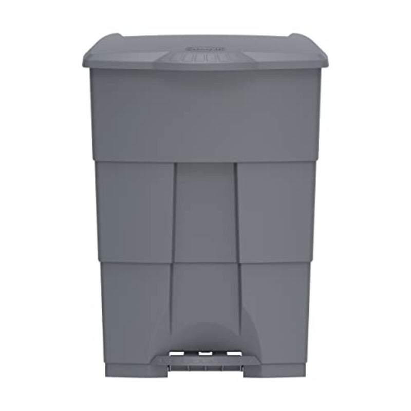 70L Step on Waste Bin with Pedal, Dark Grey - Image 3