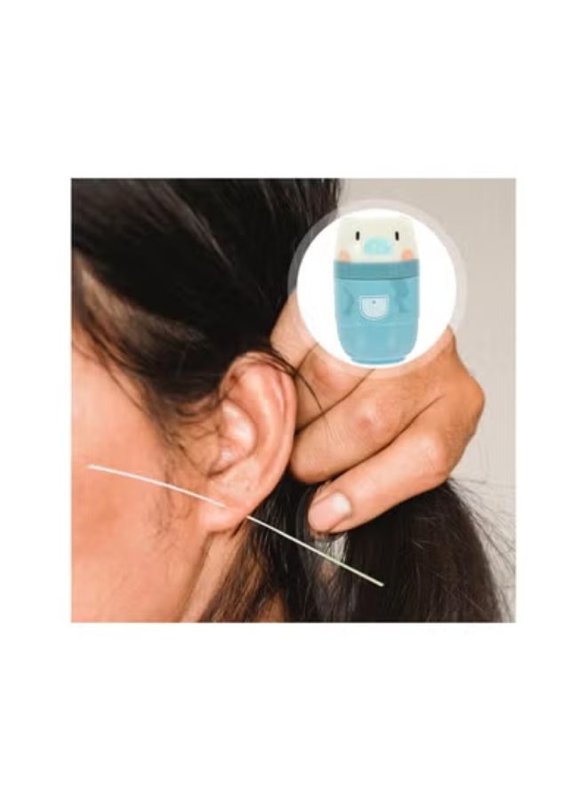 klarako 240Pcs Earring Hole Cleaner Ear Disposable Piercing Cleaning Line Ear Piercing Cleaning Tool Ear Line Cleaner Ear Piercing Cleaner - Image 1