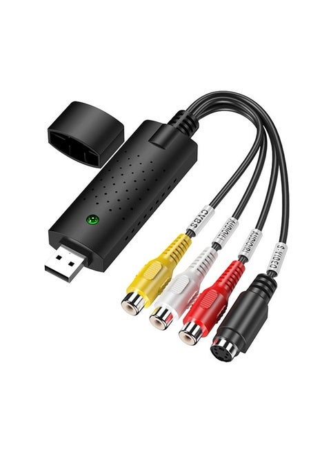 DVD Maker USB 2.0 Video Capture & Edit (Easy CAP), Support MPEG-1/MPEG-2 Compression Format, Chip: EM2860, DC60+