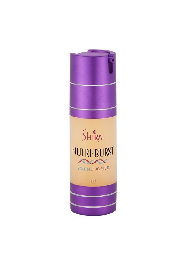 SHIRA Nutriburst Youth Booster Serums-30ml For Skin Care With Vitamin E, Hyaluronic Acid For Damaged Skin And Skin Toner, Resurfacing Retinol Serum And Collagen Peptides For Skin Firming Youthful Look - Image 1
