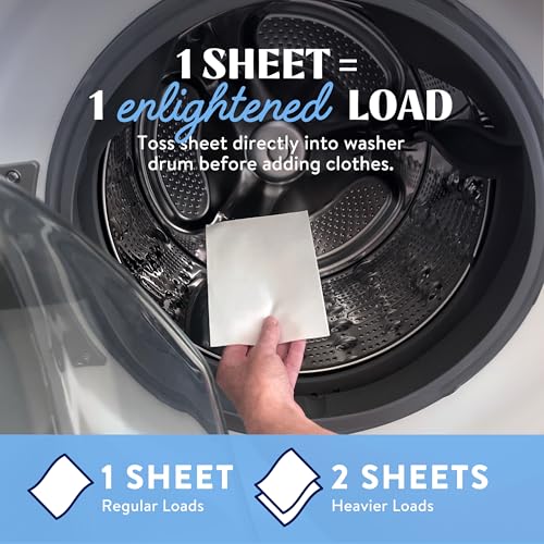 Cleancult Laundry Detergent Sheets - Resealable Box - 3 Stain Fighting Enzymes - Fresh Linen - 60 Loads - Free of Harsh Chemicals - No Mess - No Plastic Waste - Image 4
