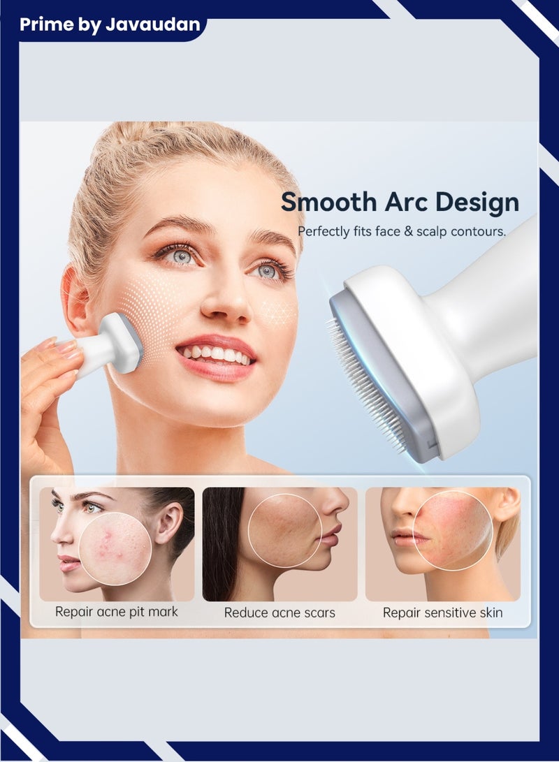 bio needle Adjustable 0-2mm 120 Pins Derma Stamp Microneedling Pen Microneedle Stamp For Hair, Beard Growth, Shrink Pores, Brighten Skin Tone - Image 4