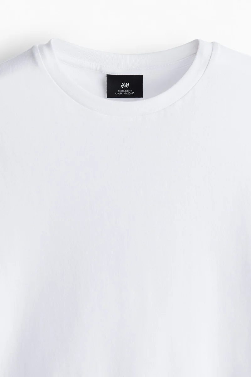 H&M Cotton T-shirt Regular Fit