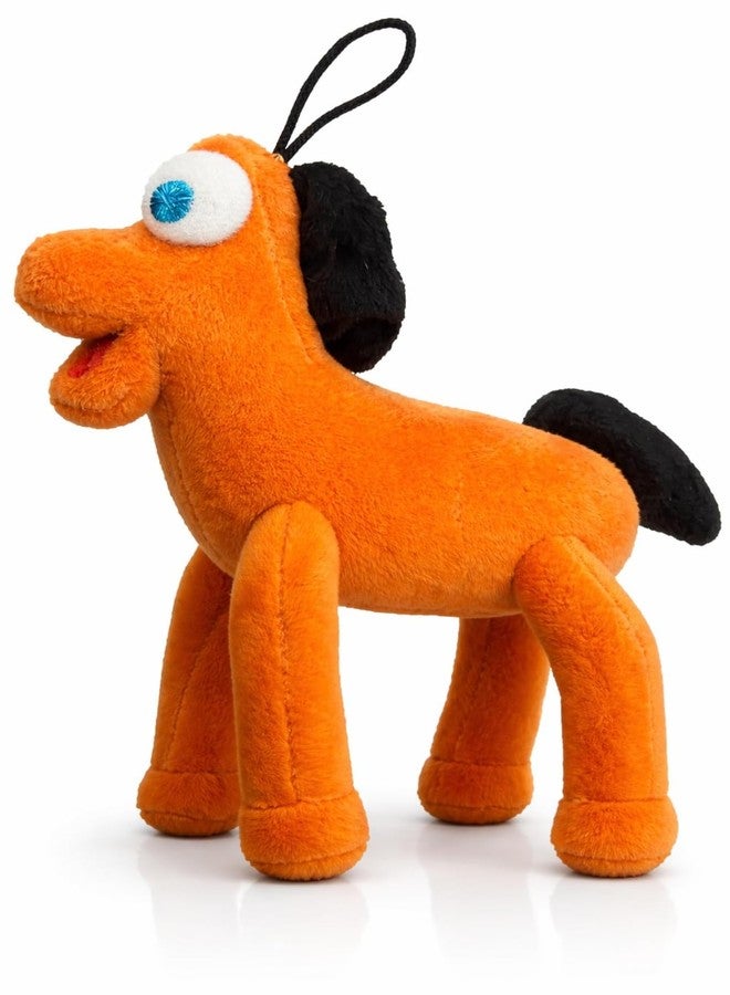 Multipet Small Gumby Stuffed Dog Toy with Squeaker | Gumby Dog Toy Plush Small | Green | 6" | Small/Medium Breed | Officially Licensed (6" - Plush Pokey) - Image 1