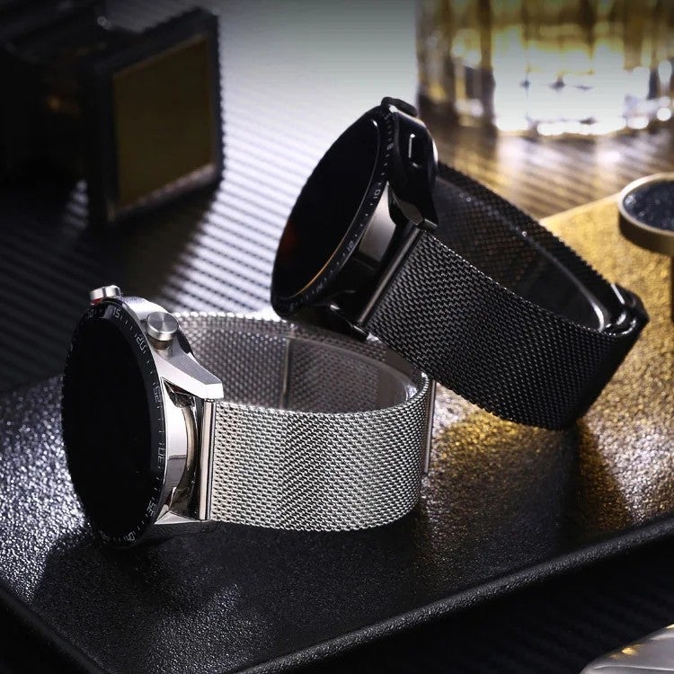 Bluejw Safe Buckle Quick Release Milanese Loop Stainless Steel Watch Band Replacement for DW Watches – 12mm 14mm 16mm 18mm 20mm 22mm 24mm Replace the Watch Strap - Image 5