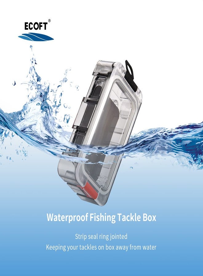 ECOFT Tackle Box Removable Freely Assemble Fishing Tackle Storage Box Strip Seal Luminous Waterproof Fishing Tackle Box With Strong Magnetic Function Plastic Storage Organizer Box - Image 5