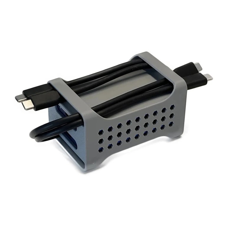 حامل SSD سامسونج T7 مطبوع ثلاثي الأبعاد أسود غير لامع - Image 5