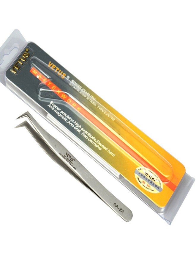 Qeelasee Vetus Eyelash Extesnion Tweezers 3D 6D Volume Individual Lashes Extension Application Tool 6A-SA by Qeelasee - Image 4