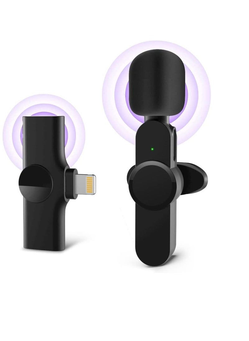 Phone Planet Upgraded （Plug-Play） Wireless Lapel Lavalier Microphone for iPhone iPad Recording, YouTube Facebook Live Stream,Vlog, Auto-Sync Wireless Mic with  FOR Bluetooth - Image 1