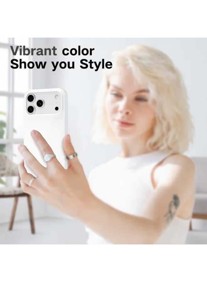 ELTRAZONE Premium iPhone 17 Pro Case Soft Silicone Full Body Protective Cover – Ultra Slim Shockproof Anti-Scratch Phone Case Designed to Guard Your iPhone 17 Pro 6.3 Inch Against Drops, Bumps & Daily Wear, Lightweight with Comfortable Grip, Easy Access to All Buttons & Ports - Image 5
