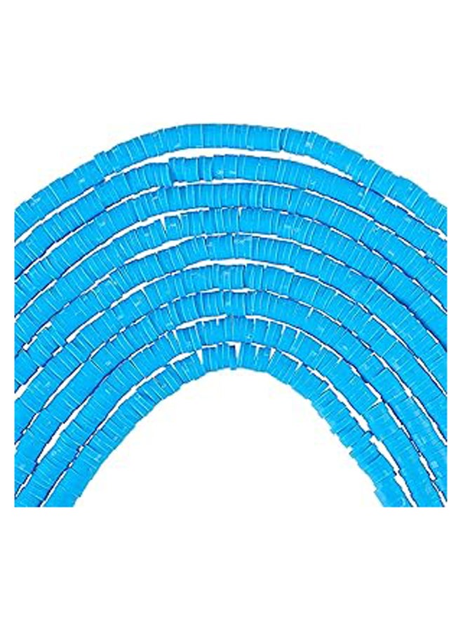 3800 Pcs Environmental Handmade Polymer Clay Spacer Beads for DIY Necklace Jewelry - 4x1mm  - Image 1
