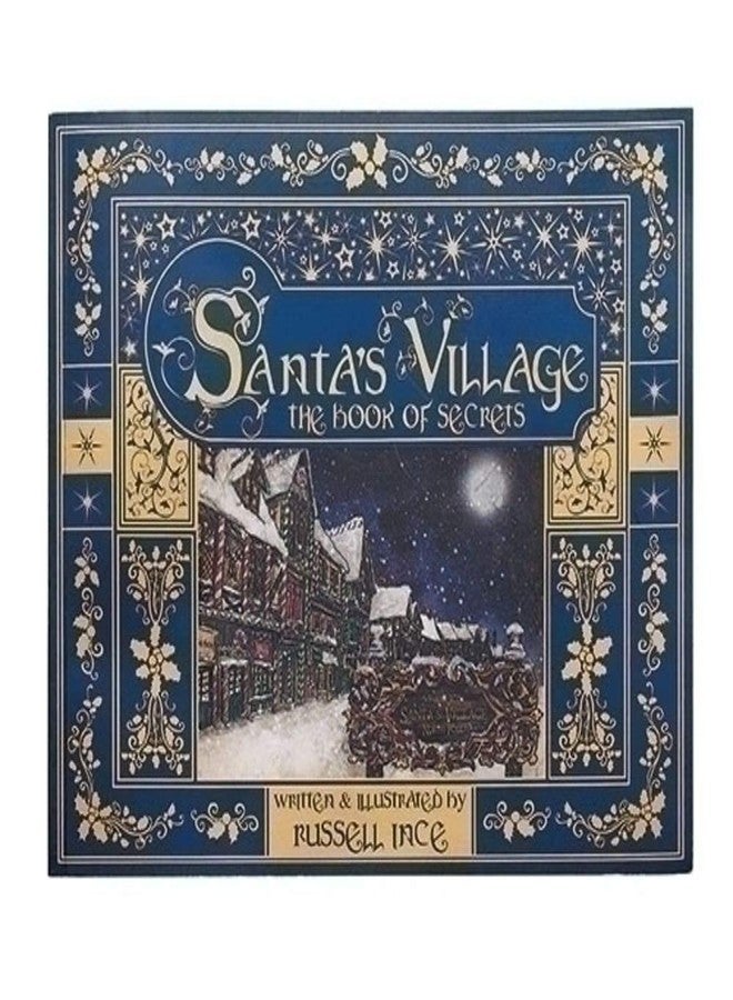 Roman 133170 Santa's Village The Book of Secrets 48 Pages, 8.75 inch, Blue