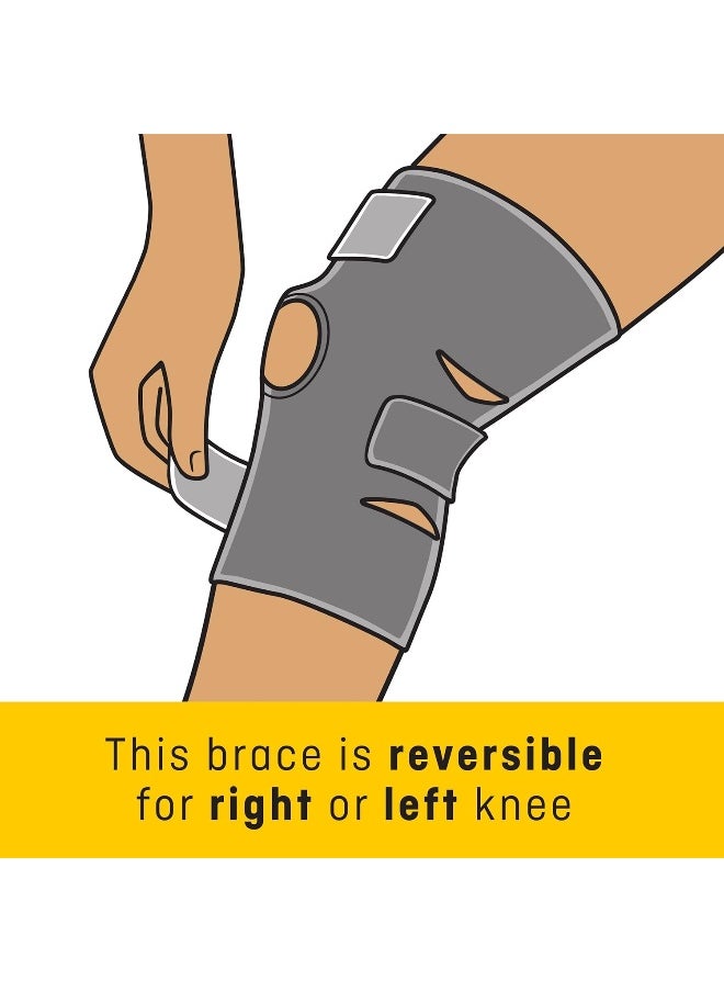 FUTURO - Futuro Performance Knee Stabilizer Adjustable size, 1 unit/pack | Black color | 47550ENR | Provides moderate stabilizing compression to sore muscles and weak or injured knees | Knee Support - Image 1