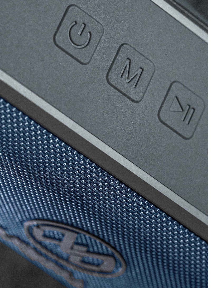 Maxwell Electronics Maxwell Maxbeat 60W Bluetooth Speaker - Portable HiFi, IPX6 Water Resistant, 12H Playtime, Deep Bass, Bluetooth 5.3, Type-C Fast Charging Speaker (Blue)  - Image 5