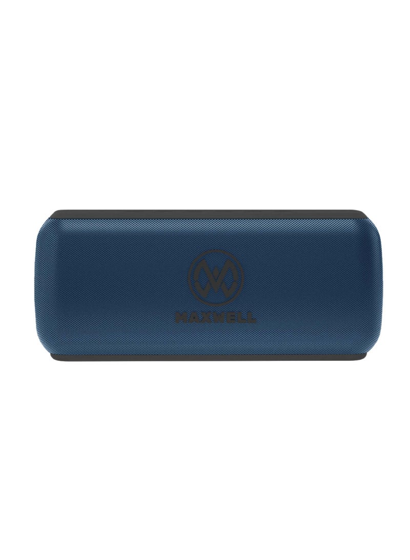 Maxwell Electronics Maxwell Maxbeat 60W Bluetooth Speaker - Portable HiFi, IPX6 Water Resistant, 12H Playtime, Deep Bass, Bluetooth 5.3, Type-C Fast Charging Speaker (Blue)  - Image 1