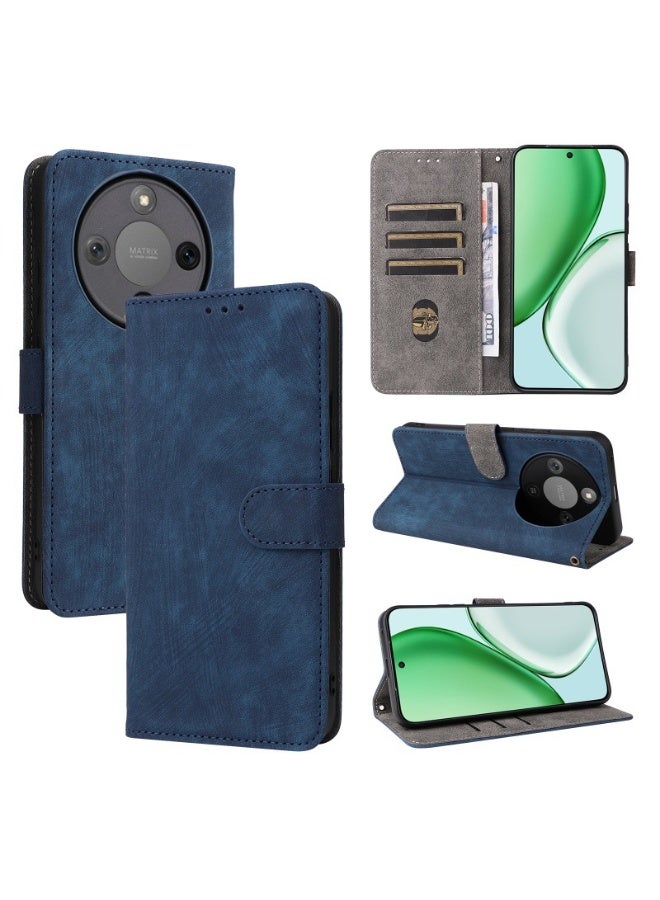 كومبي جراب جلدي مغناطيسي لهاتف Honor X9D مع محفظة قابلة للطي وغطاء هاتف - Image 1