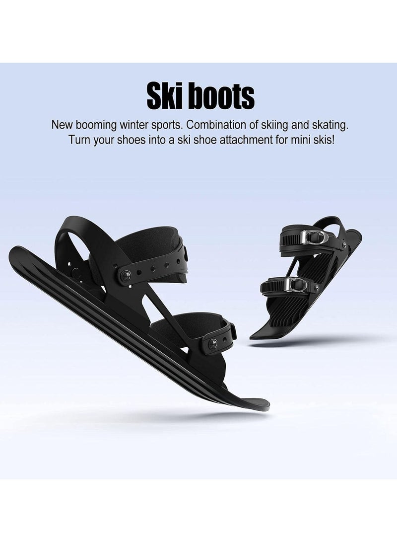 GGOOT Ski Shoes Adjustable Ski Boots Practical Snowboard Shoes - Turns Your Shoes into Ski Shoes - Attachment for Mini Skis - Image 5