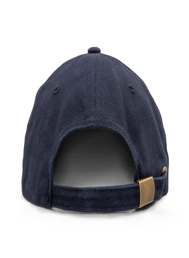 Tee Luv Yale Baseball Cap - Licensed Navy Blue Yale University Hat - Image 3