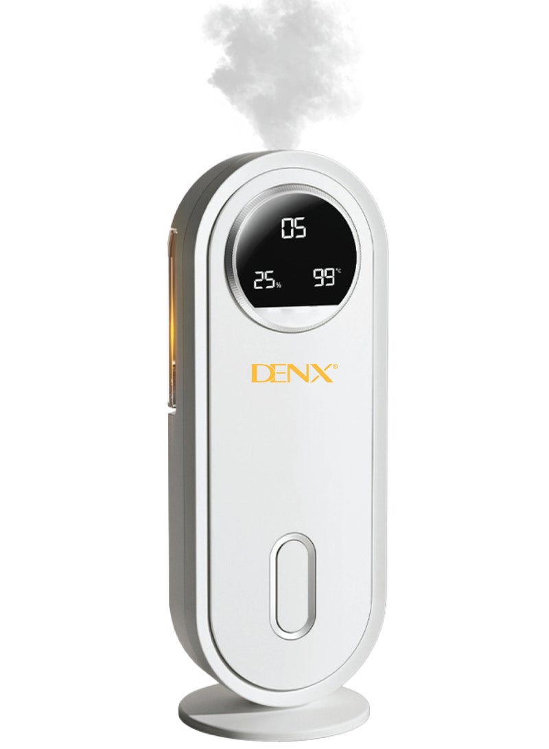 Denx Portable Smart Air Freshener with Digital Display – Type-C Charging – 7 Adjustable Levels – Up to 15 Days of Operation – Elegant Design for Homes, Offices, and Cars - Image 1