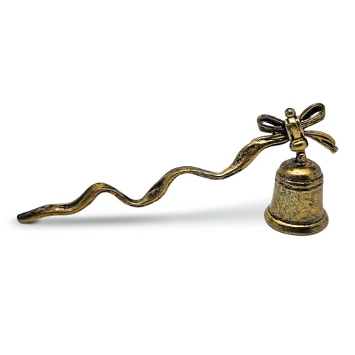 ZOOYOO Candle Snuffer,Vintage Candle Extinguisher Snuffers with Long Handle,Unique Candle Tool for Putting Out Extinguishing Candle Wick Flame Safely - Image 1