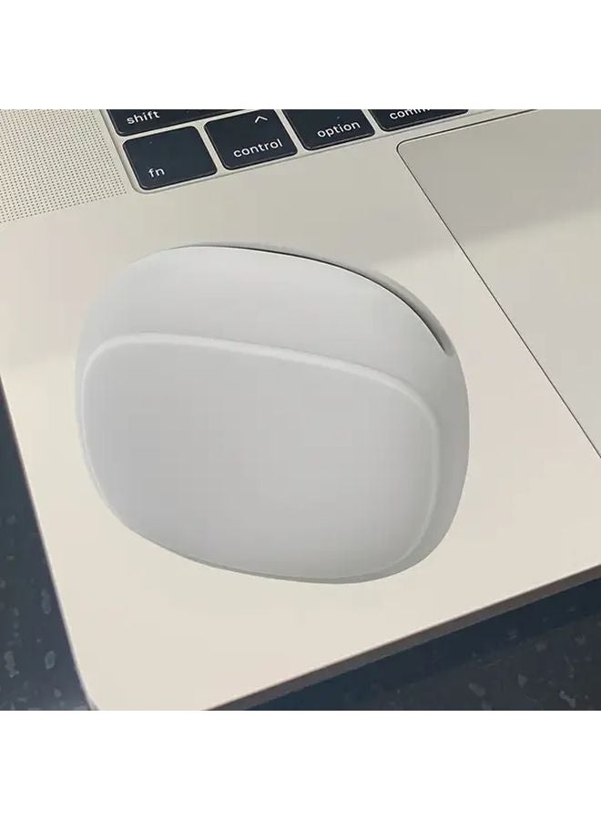 Grey Silicone Earphone Storage Bag Data Cable And Charger Organizer Pouch - Image 1