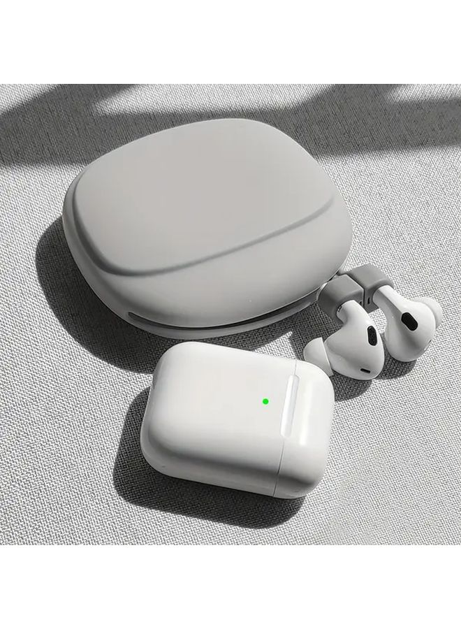 Grey Silicone Earphone Storage Bag Data Cable And Charger Organizer Pouch - Image 4