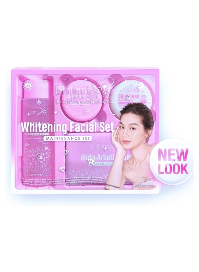 Brilliant Skin مجموعة تبييض الوجه 250 جرام - Image 1