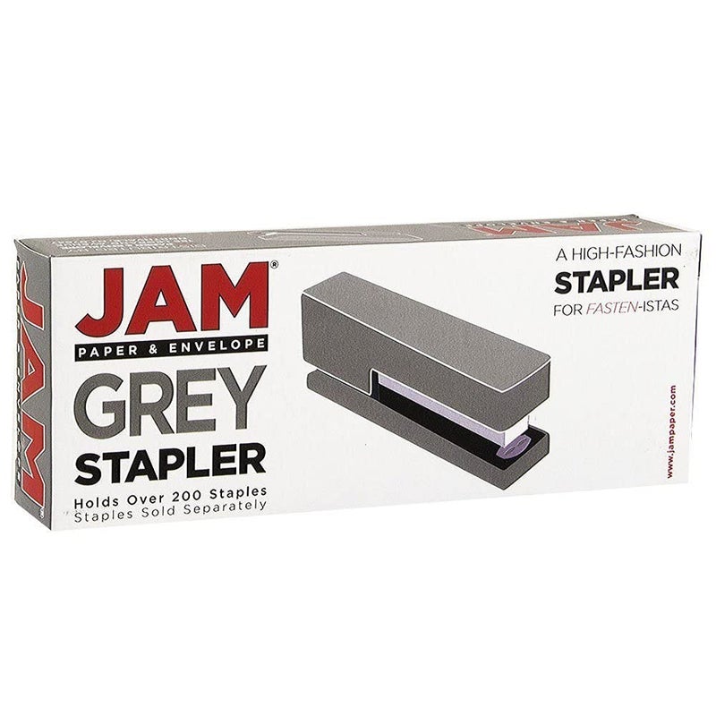 JAM PAPER Office & Desk Sets - 1 Stapler & 1 Tape Dispenser - Grey - 2/Pack - Image 3