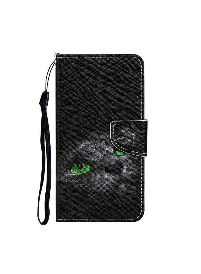 اس-توب جراب لهاتف Samsung Galaxy A13 4G بنمط رسم ملون من الجلد القابل للطي - Image 2