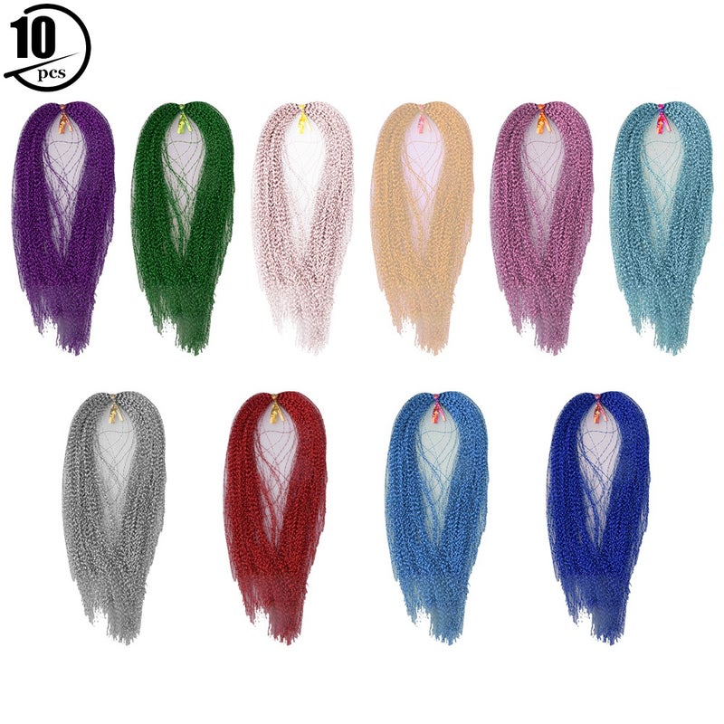1000PCS PET Crystal Flash Fly Tying Material Holographic Fishing Lure Tying Making Jig Hook BaitsFly Fishing Tying - Image 1