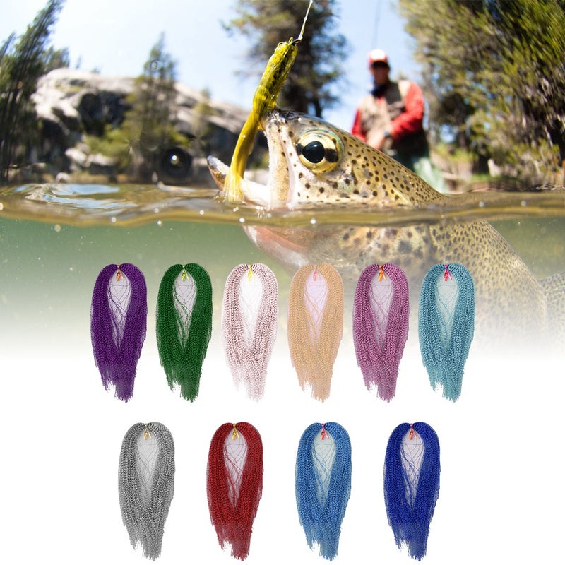 1000PCS PET Crystal Flash Fly Tying Material Holographic Fishing Lure Tying Making Jig Hook BaitsFly Fishing Tying - Image 4