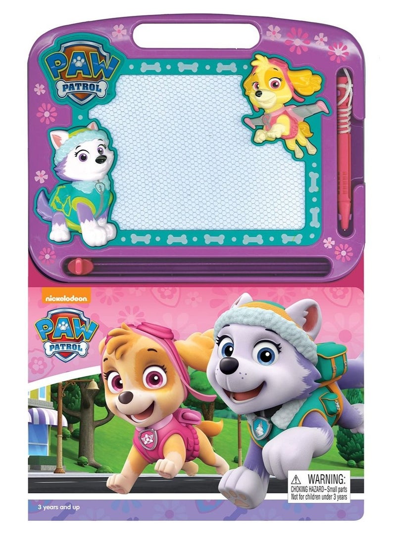 PHIDAL Paw Patrol Girls Learning Board Book - Image 1