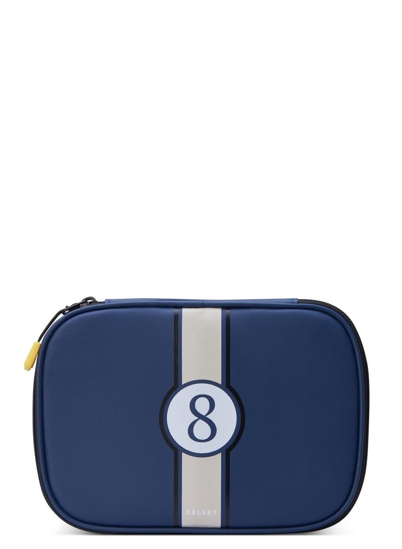 DELSEY Paris BTS 2023 Pencil Box Large Size - Blue Printing - Image 1