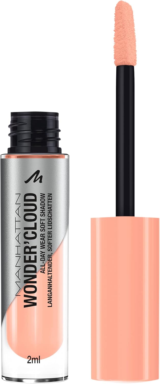 Manhattan WonderCloud Eyeshadow Colour 005 Chilled Peach Liquid Eyeshadow Long Lasting Waterproof 18g