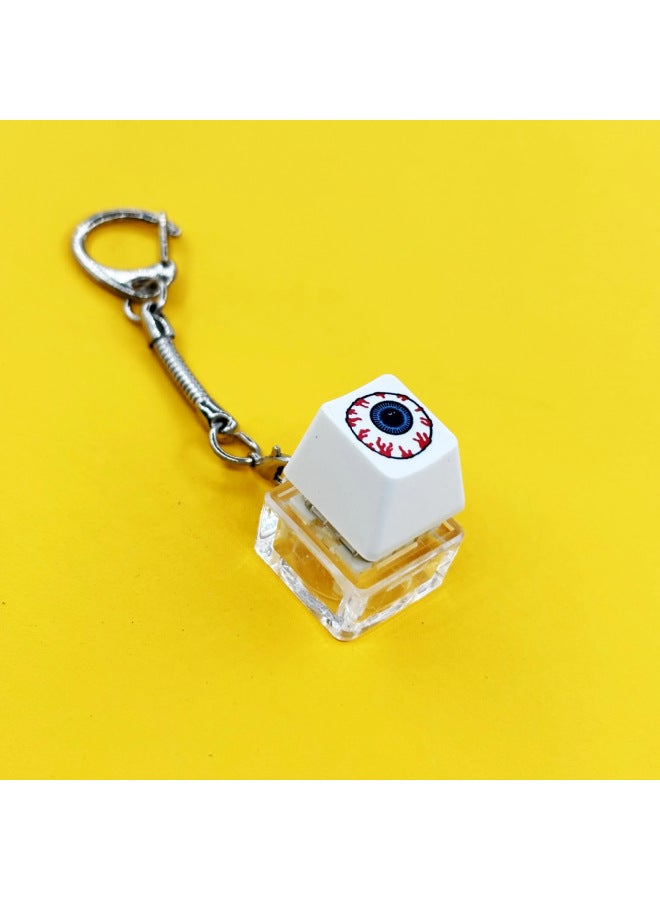 Popular Creative Press Decompression Artifact Single Key Keycap Cute Funny Style Mechanical Keyboard Anime Keychain Keycap 