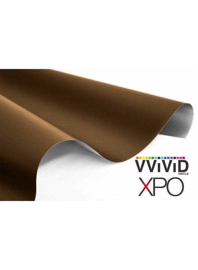 VViViD XPO Matte Brown Vinyl Wrap Roll with Air Release Technology (6ft x 5ft (Hood, Roof or Trunk Wrap Kit)) - Image 3