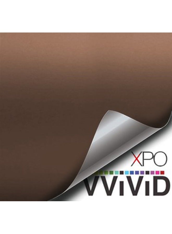 VViViD XPO Matte Brown Vinyl Wrap Roll with Air Release Technology (6ft x 5ft (Hood, Roof or Trunk Wrap Kit)) - Image 5