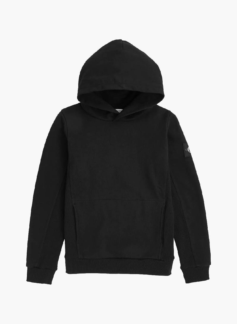 كالفن كلاين جينز هودي من قماش تيري باهت - Image 5