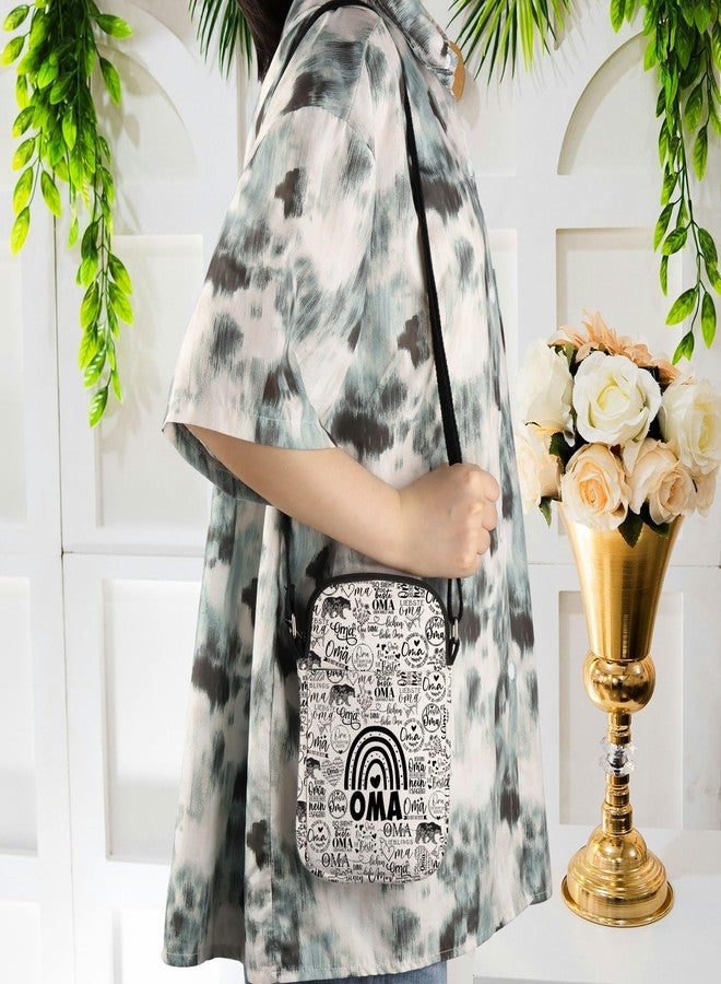 WCGXKO Oma Crossbody Bag Oma Birthday Gift Funny Oma Gift Best Oma Ever Gift for Grandma Oma (Best Oma Cr) - Image 5