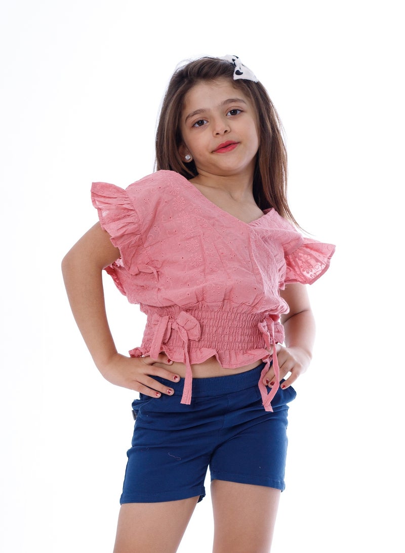 BEBO Girls Off Scholder blouse  - Image 1