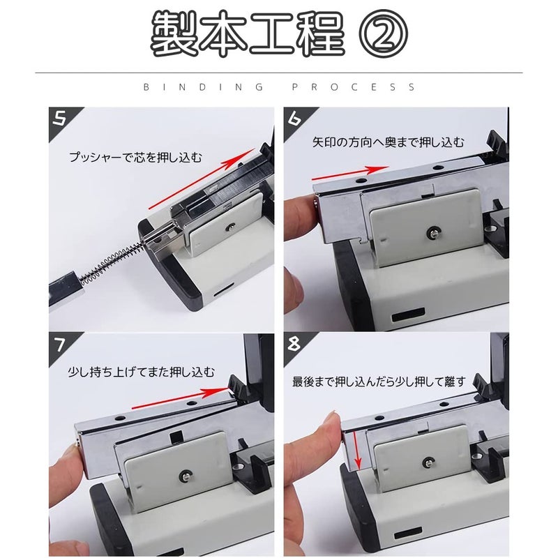 EINEY Large Stapler 100 Sheets - Desktop Stapler for Business Use - Binds up to 100 Sheets [Includes 1 Box of Staples] - Image 5