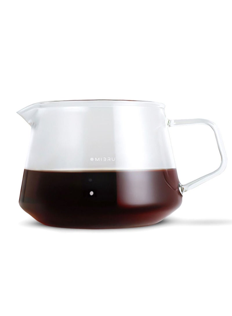 HOMESTAR Coffee Glass Server Jug 400ml - Image 1