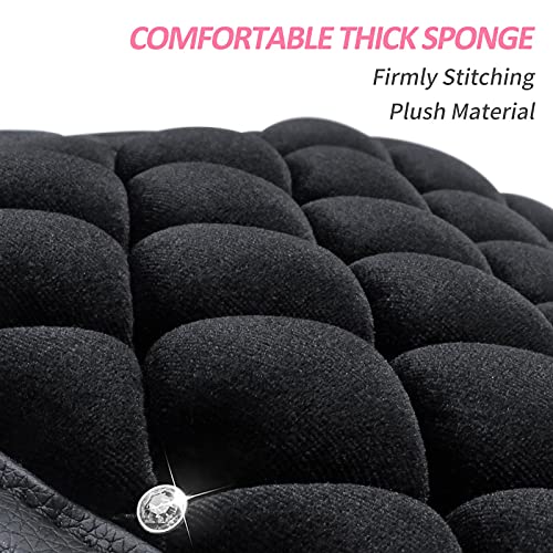 surpassme Auto Center Console Cover with Bling Diamond for Car, Comfortable Crystal Armrest Cover/Cushion for Women Universal for All Car/SUV Seat Cover - Image 3