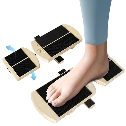 powerfeng Ankle Balance Board Foot Strengthener: Foot Trainer Stretcher - Sprained Balance Board Plantar Fasciitis Relief - Image 1