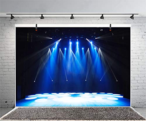 Yeele 7x5ft Free Stage Concert Backdrop Night Show Entertainment Discos Party Club Spotlight Lights Background for Photography Adult Portrait Photo Booth Video Shooting Vinyl Studio Props - Image 4