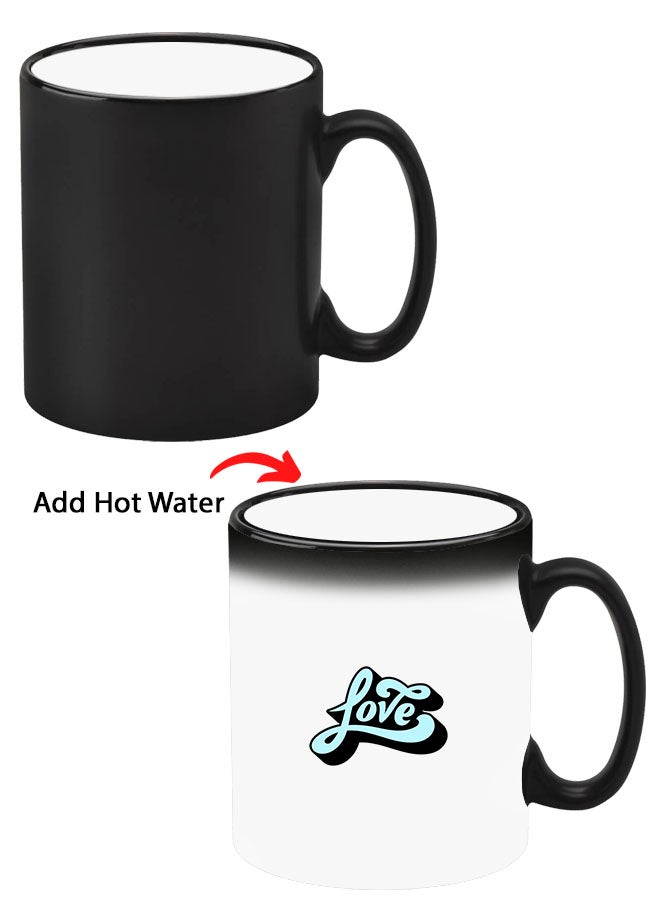 Theodor Colour Changing Heat Sensitive Magic Mug - Add Hot Tea or Coffee Be Happy-01 For Home Office Gift Kids Men Women - Image 1