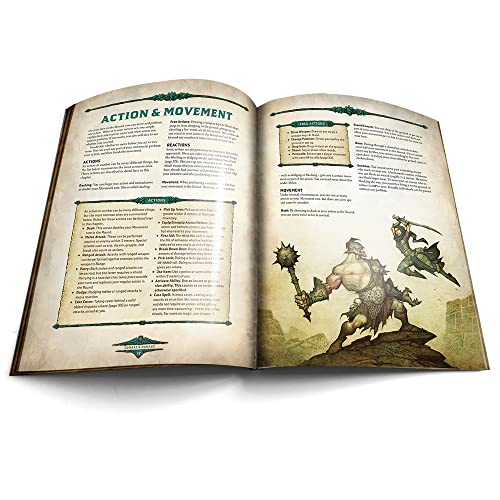 Flat River Group Dragonbane: RPG Quickstart Guide - RPG Booklet, Free League Publishing, Introductory Story,Green - Image 3