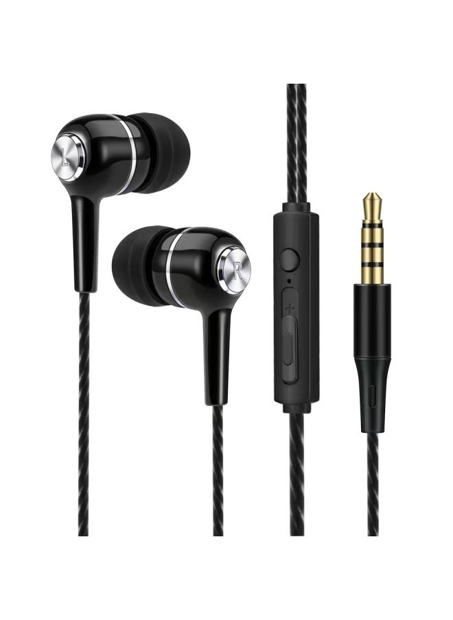 Generic - The Wire-controlled Universal In-ear Gaming Headset With Microphone And Bass Is Suitable For Apple/Android/Huawei-Color:Thread Line ] - Image 1