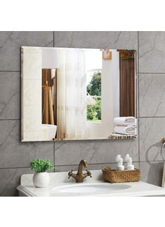 Creative Arts n Frames Creative Arts n Frames 5mm Long Big Size Beveled Smooth Edges Rectangular Wall Mount Mirror 24x36 inch  - Image 1